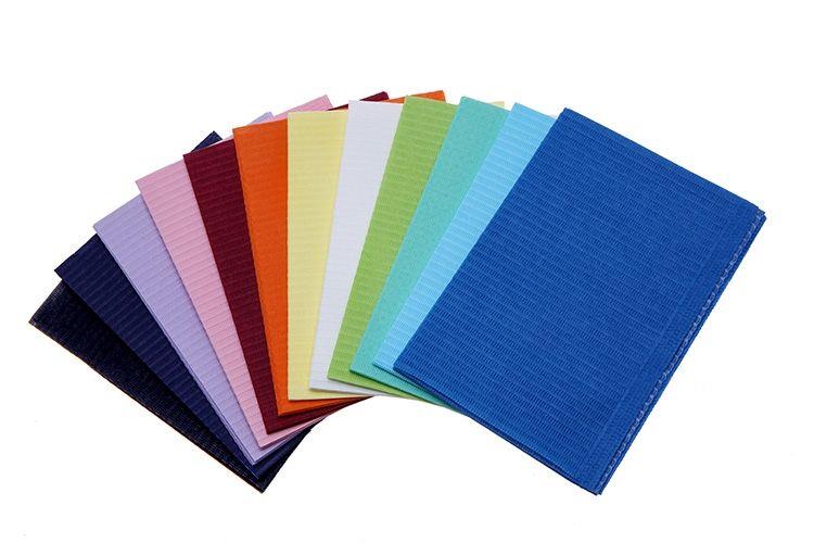 Dental Einweg Patientenservietten, 33 x 45 cm, Farbe ocean green