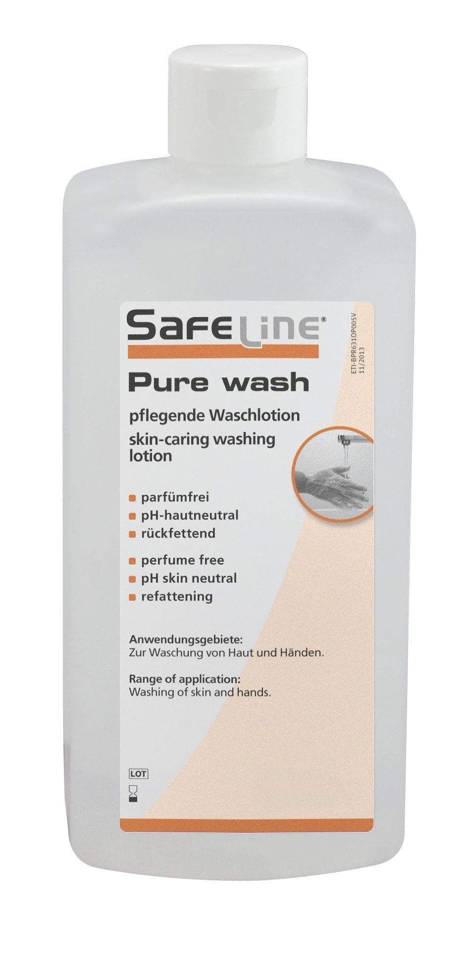 Waschlotion, 500 ml, Safeline Pure Wash