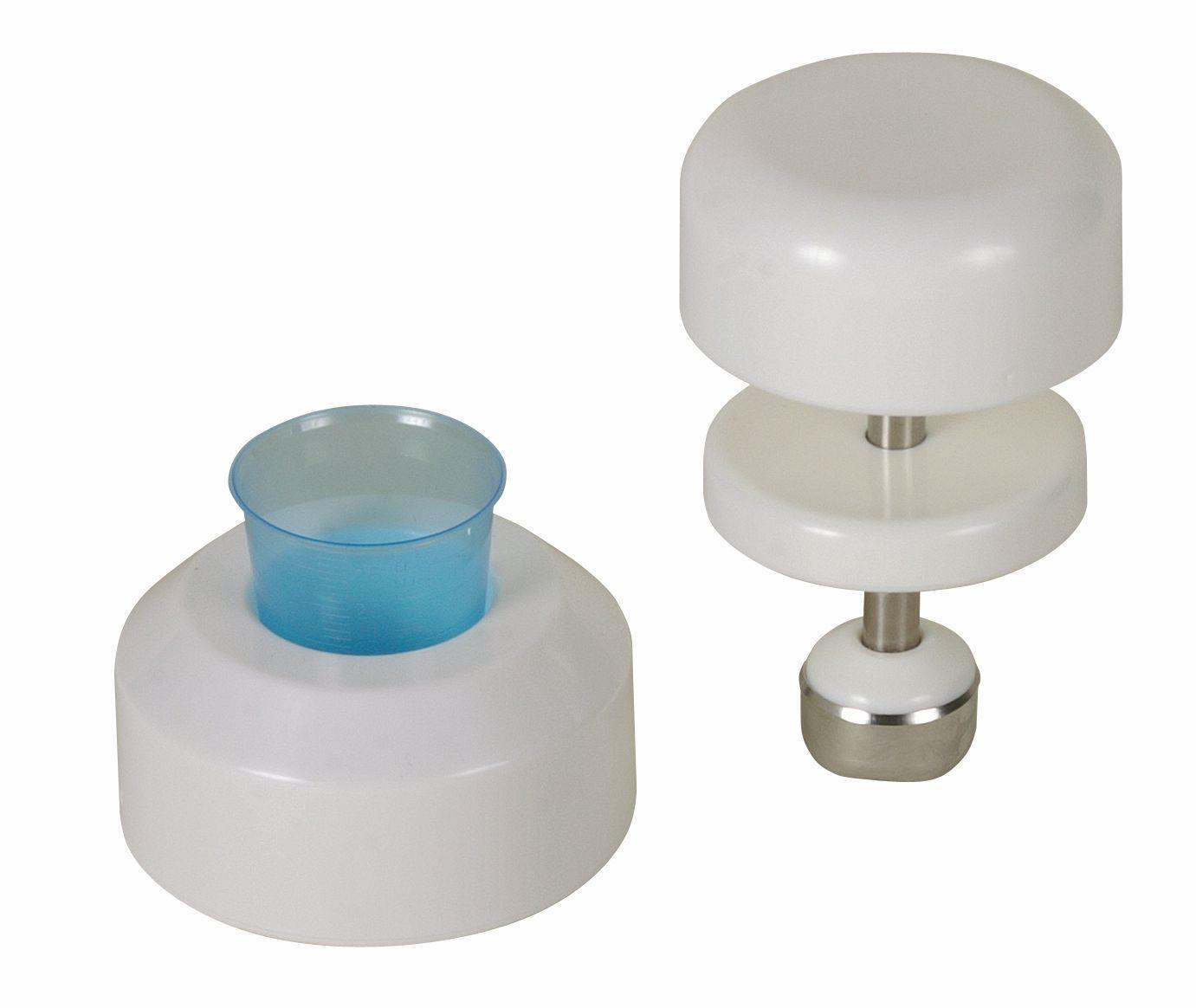 Tablettenmörser für Medizinbecher, weiß