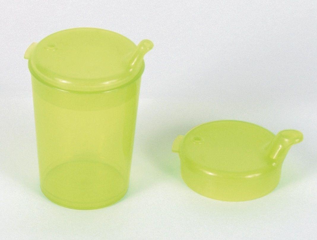 PP Schnabelbecher Oberteil und Unterteil SET, gelb, 50 x 250 ml