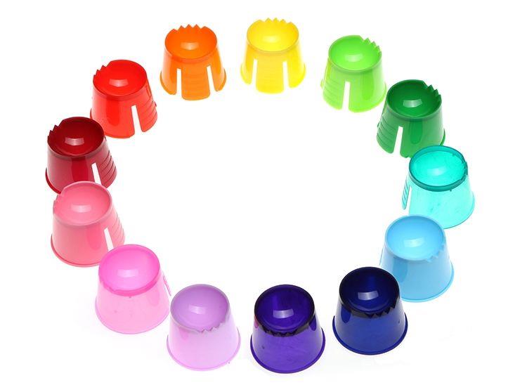 PP Einweg Dappenbehälter, Farbe weiß, Polypropylen: Dappenbehälter zum sauberen Portionieren und Anmischen von Dentalmaterialien für zahnärztlichen Behandlungen kaufen.