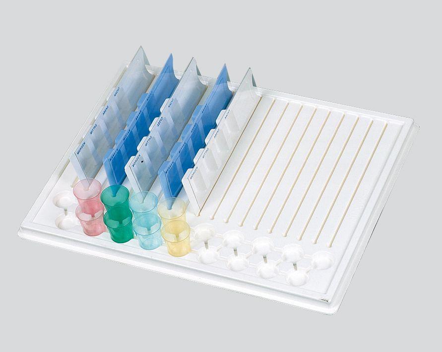 Medikamententablett, Kunststoff, 440 x 340 x 15 mm