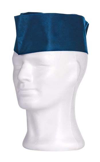 Schiffchenhaube aus Vlies , Farbe blau, Größe unisize