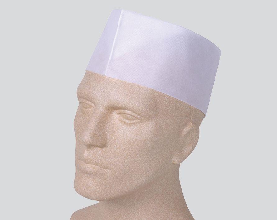 Schiffchenhaube aus Vlies , Farbe weiß, Größe unisize