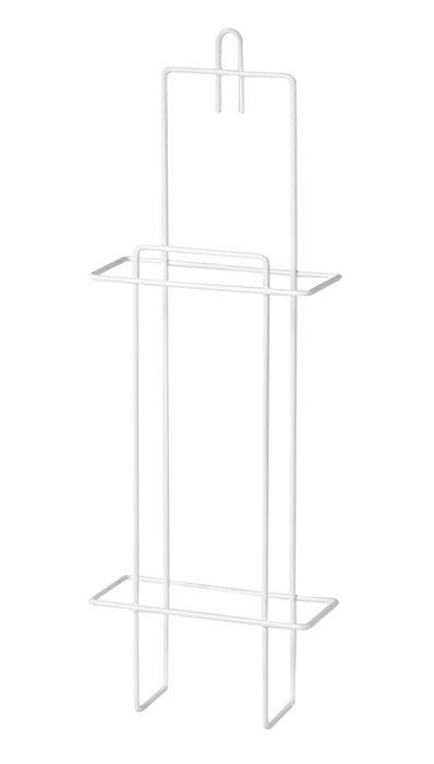 Halter für Hygienebeutel, 130 x 380 x 55 mm, weiß, Draht