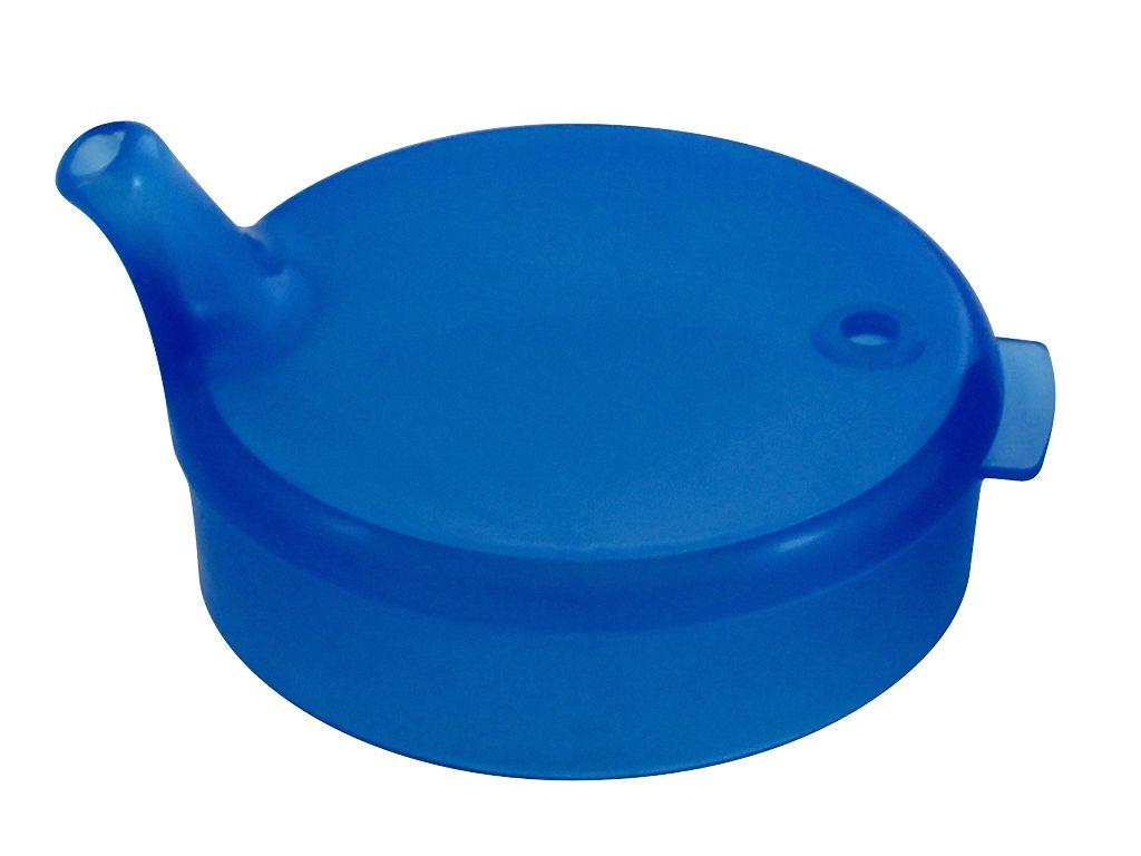PP Schnabelbecher Oberteil, blau, 8x4 mm für 250 ml