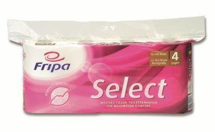 Toilettenpapier ,4-lagig, 48 Rollen, Select