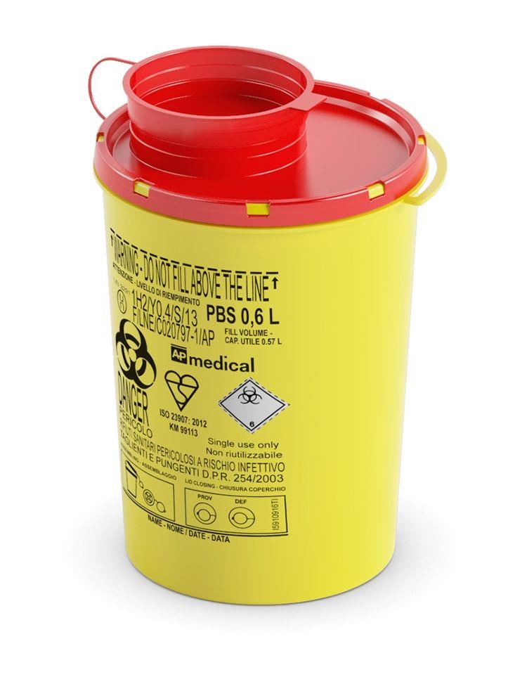 CP Kanülen-Entsorgungsbox, 0,6 l