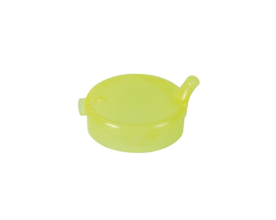 PP Schnabelbecher Oberteil, gelb, 4x4 mm für 250 ml