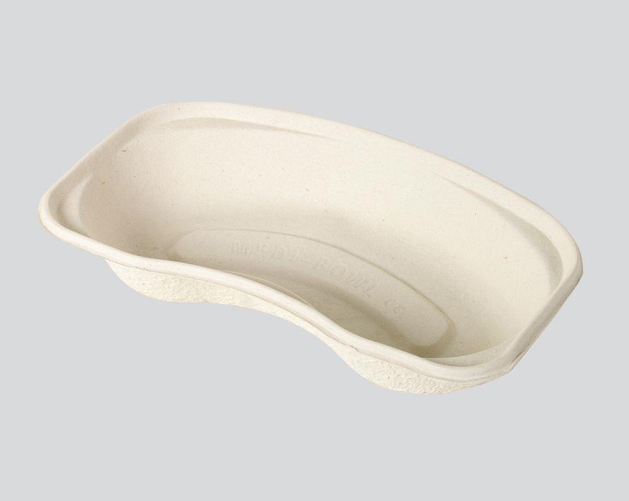 Einmal Faserstoff Nierenschale, weiß, 252 x 150 x 48 mm, 700 ml