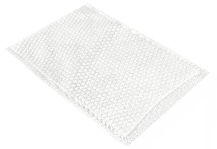 3D Einweg Waschhandschuh, weiß, Molton, Med-Comfort