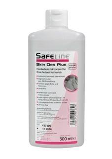 Händedesinfektion, 500 ml, Safeline Skin Des Plus