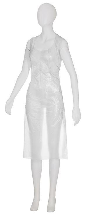 Einwegschürzen, weiß, 75 x 140 cm