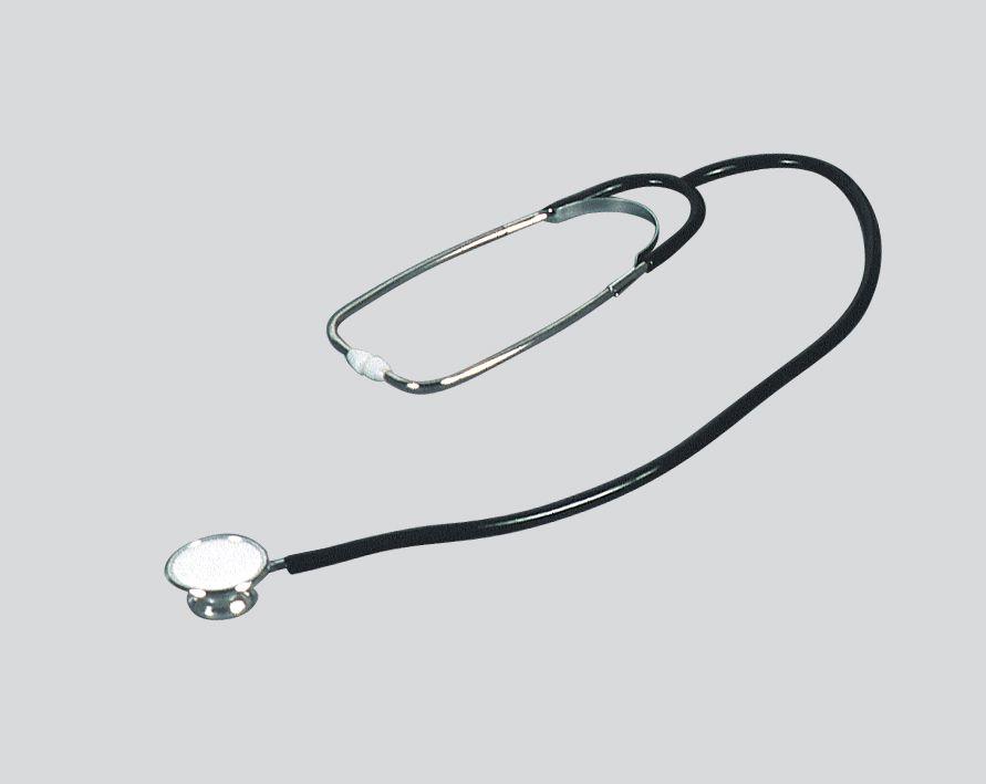 PVC Flachkopf Stethoskop mit Doppelkopf, Farbe schwarz, Med-Comfort