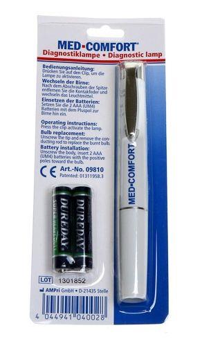 Diagnostikleuchte, Farbe weiß, mit Langzeitbatterien, Med-Comfort