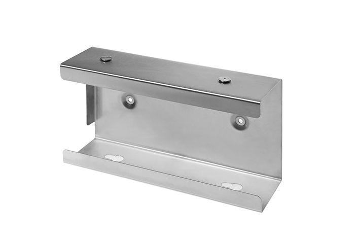 Einmalhandschuh Spender Stecksystem, Handschuh-Dispenserhalter, 250 x 135 x 95 mm, Edelstahl