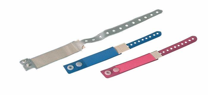 PVC Kinder Patientenarmband, Farbe blau, 162 x 18 mm