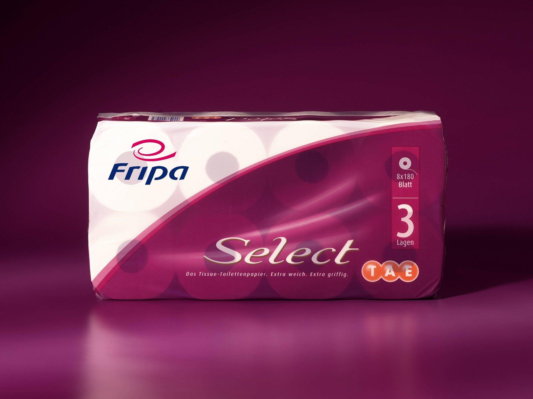 Toilettenpapier, 3-lagig, 48 Rollen, Select